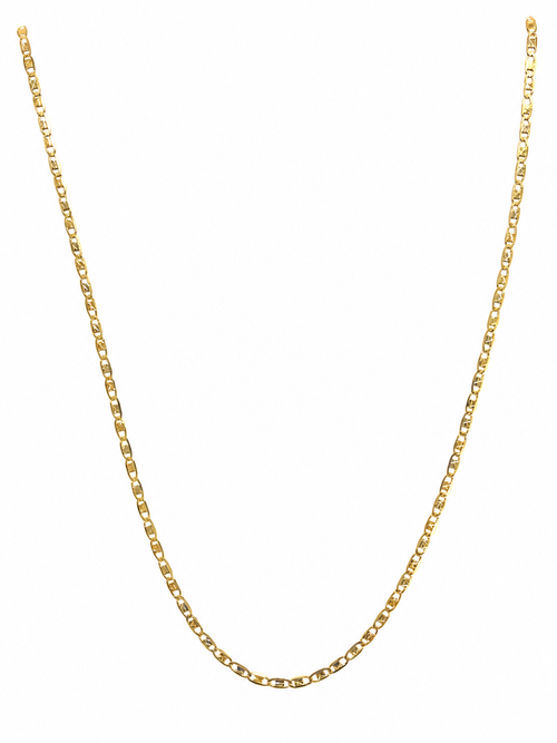 Mujer Cadena Tejido Guchi Florentino - 1.5 mm -45 cm - Oro 10k Collar Para Mujer REALZA JOYAS