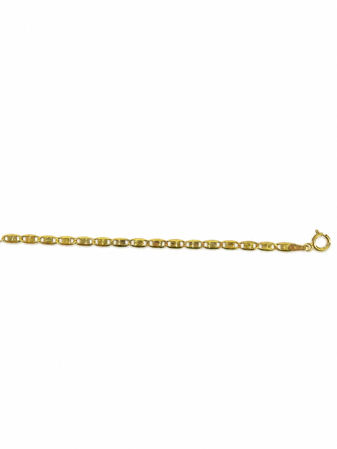 Mujer Cadena Tejido Guchi Florentino - 2.5 mm -40 cm - Oro 10k Collar Para Mujer REALZA JOYAS